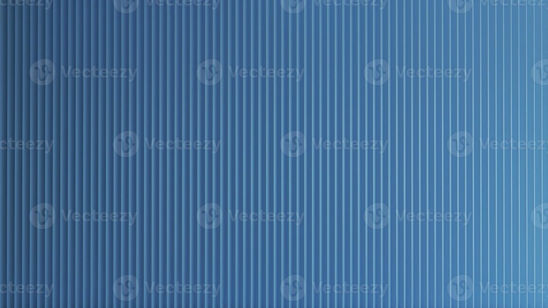 Blue paper corrugated wall background. Texture surface empty display present your items photo