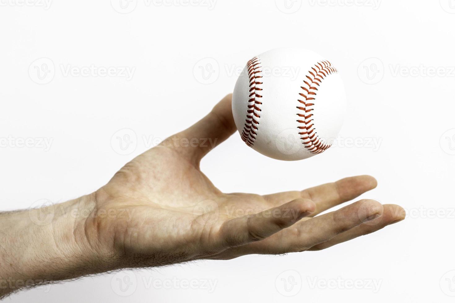 Baseball Toss In Air photo