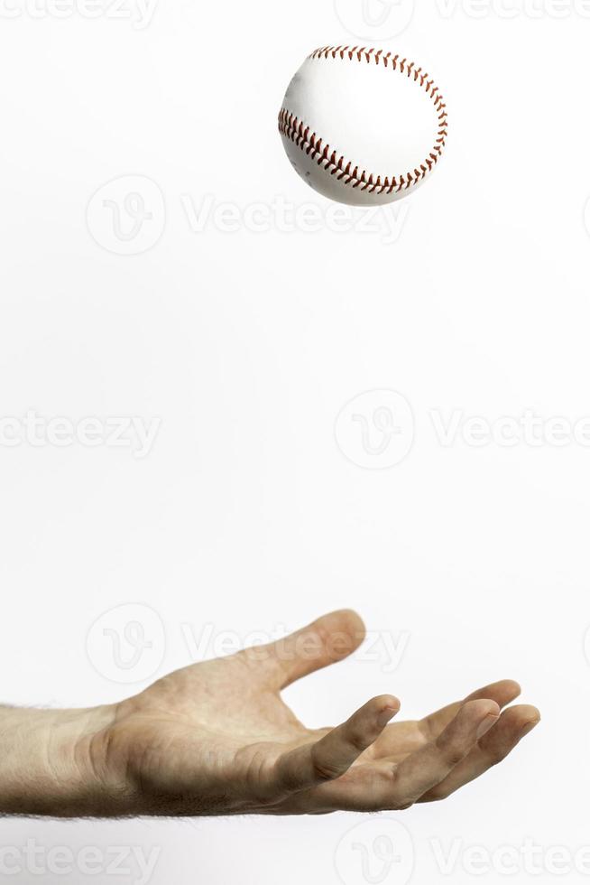 Baseball Toss In Air photo