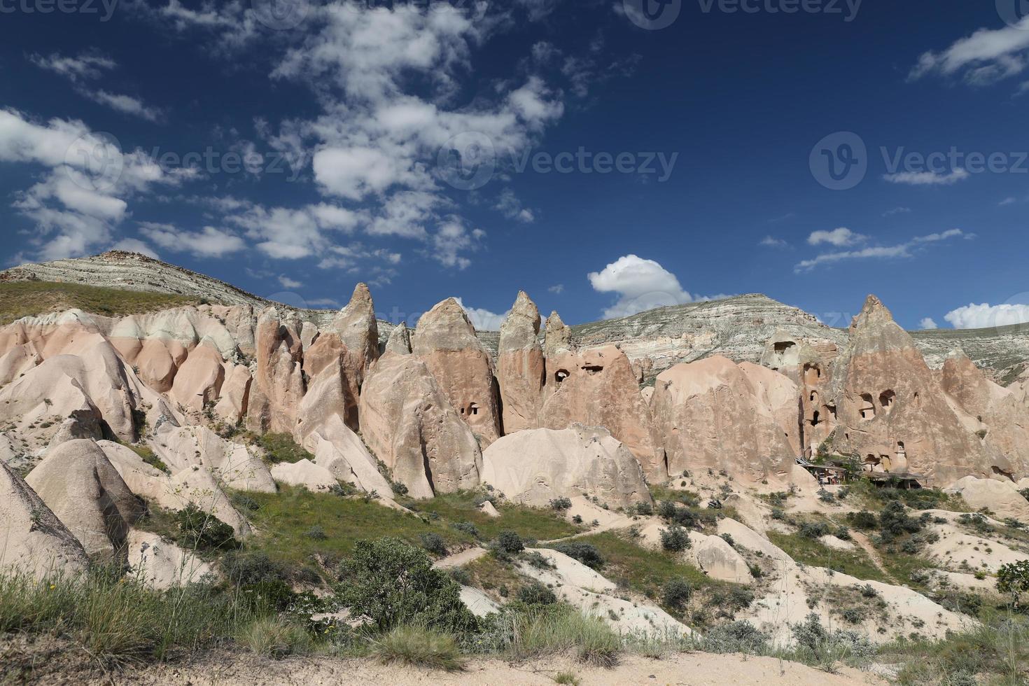 Rock Formations in  Cappadocia photo