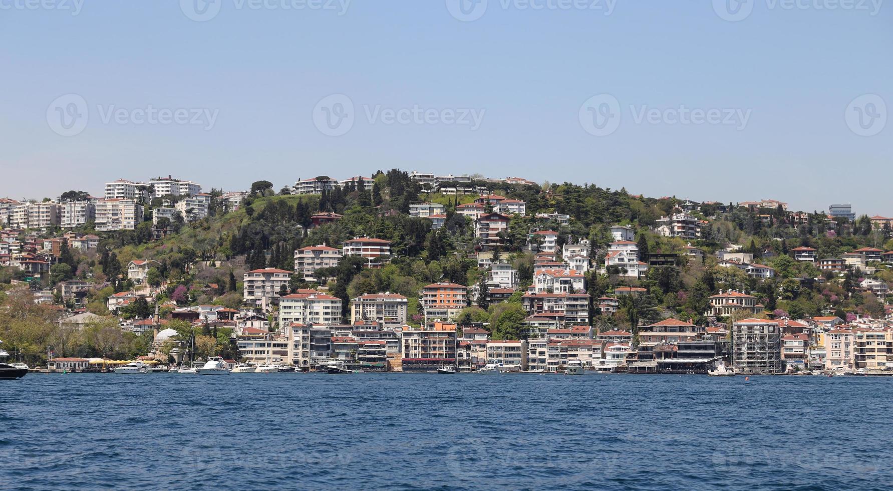 Buildings in Istanbul City, Turkey photo