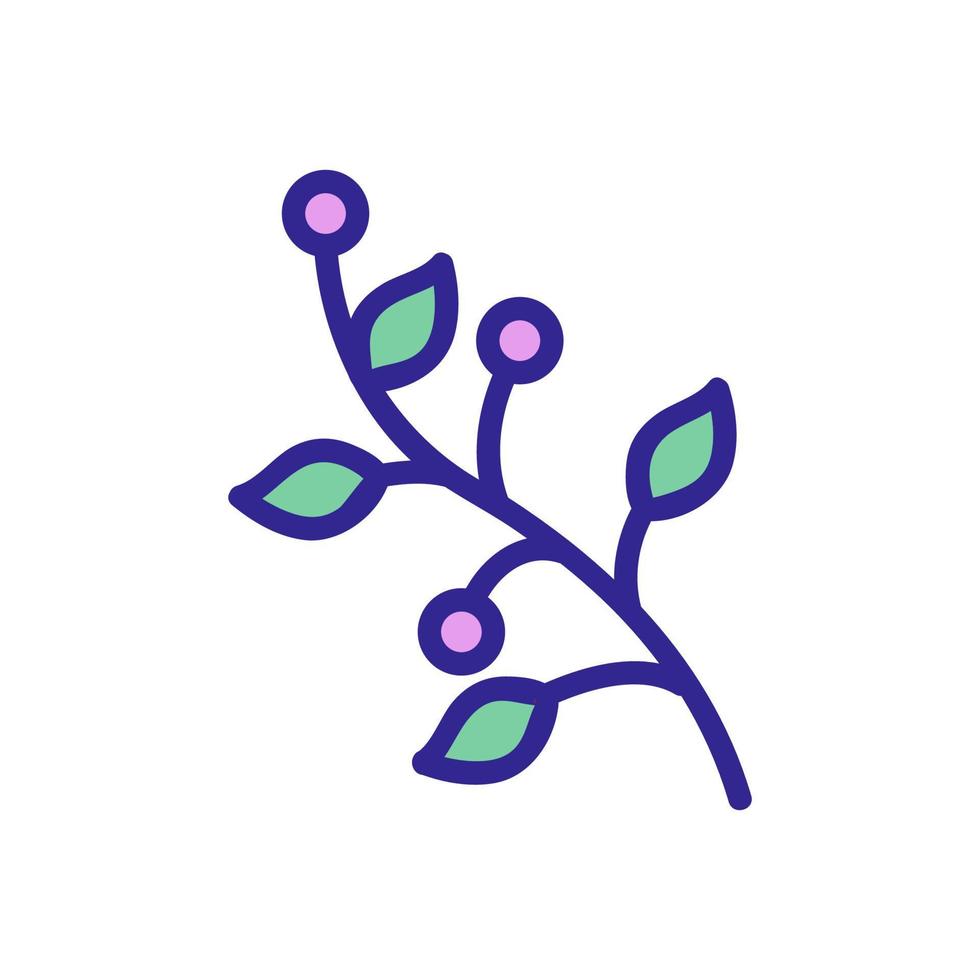 a weed in the garden icon vector outline illustration