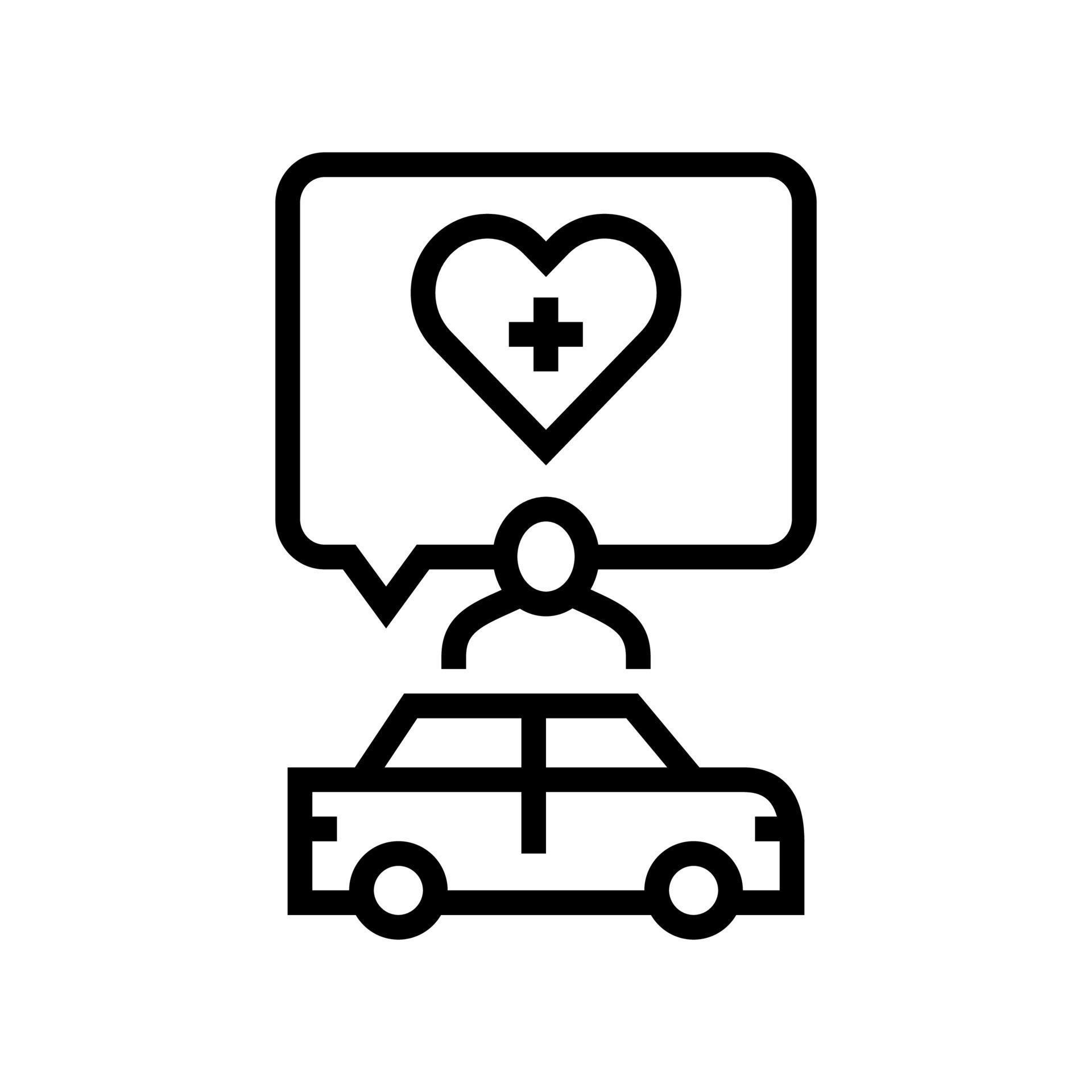medical driving conditions line icon vector illustration 10246632