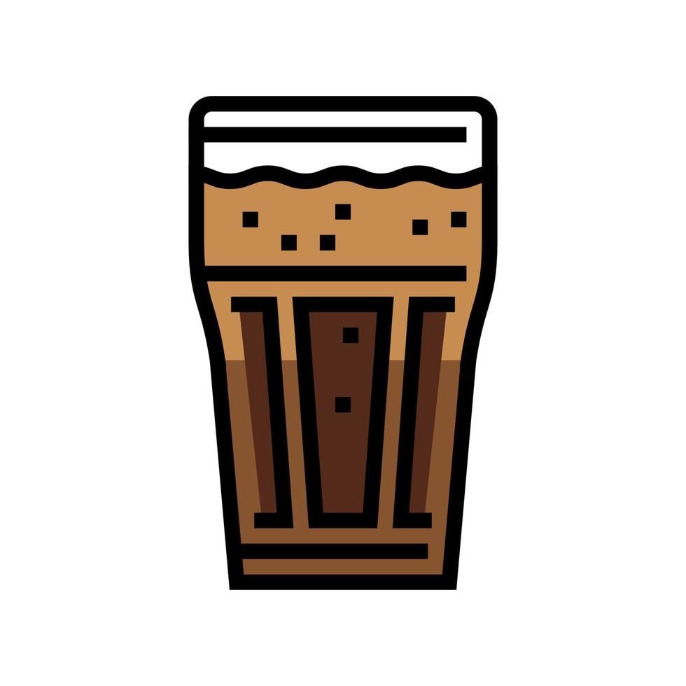 chocolate coffee color icon vector illustration
