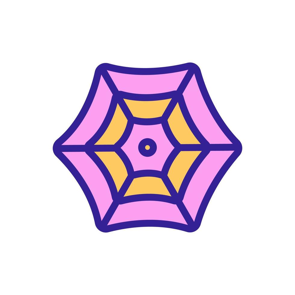 summer umbrella icon vector outline illustration