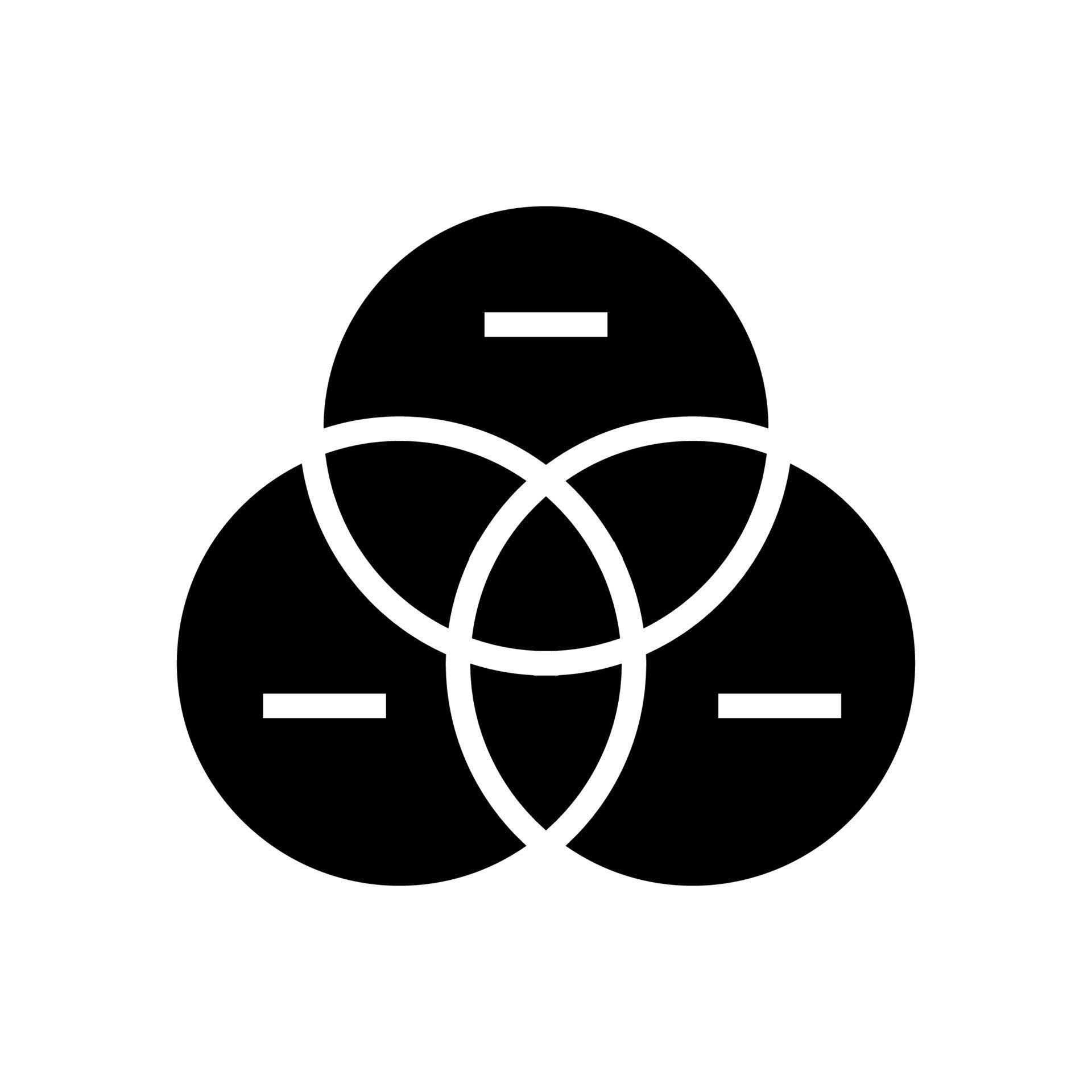 venn diagram glyph icon vector illustration 10247701 Vector Art at Vecteezy