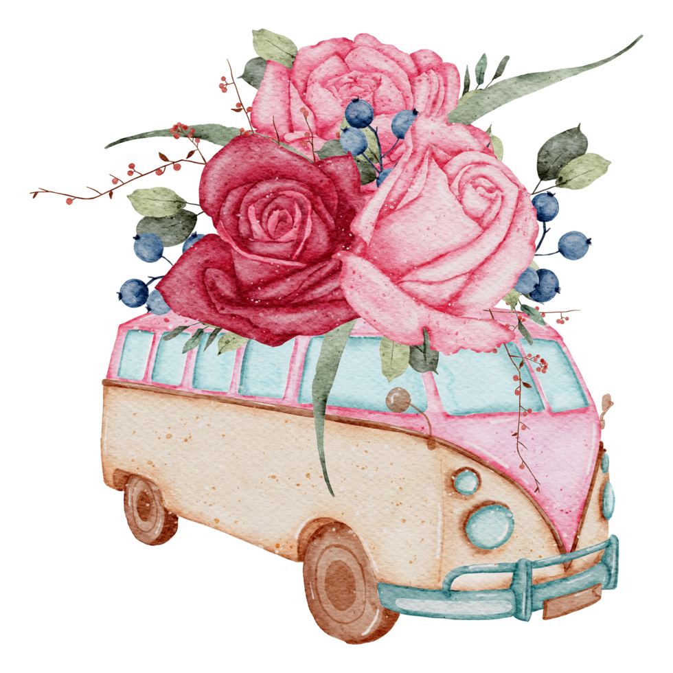 Valentine's Day watercolor png