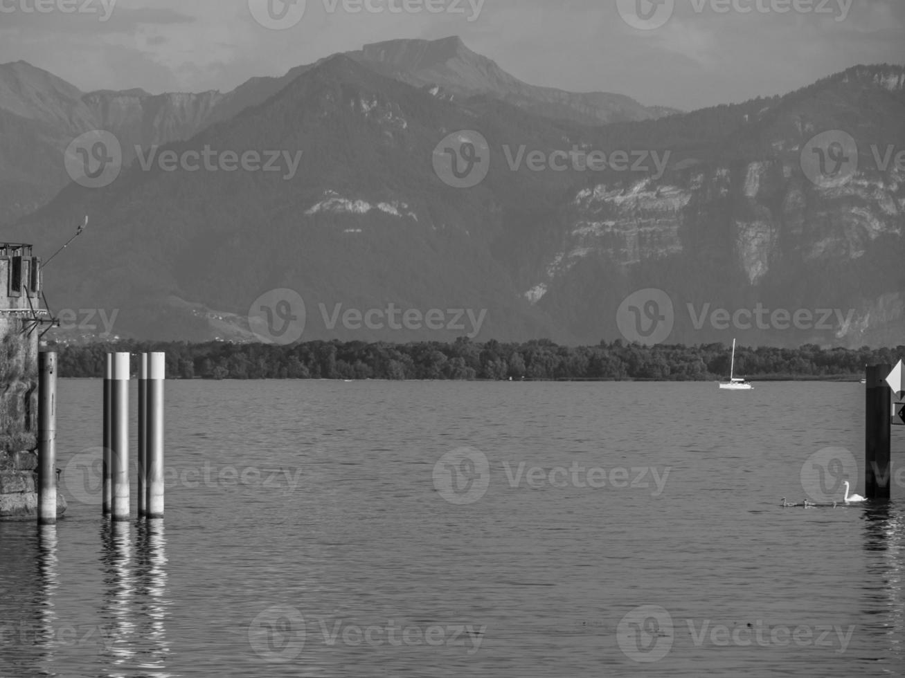 Lindau at the lake constance photo