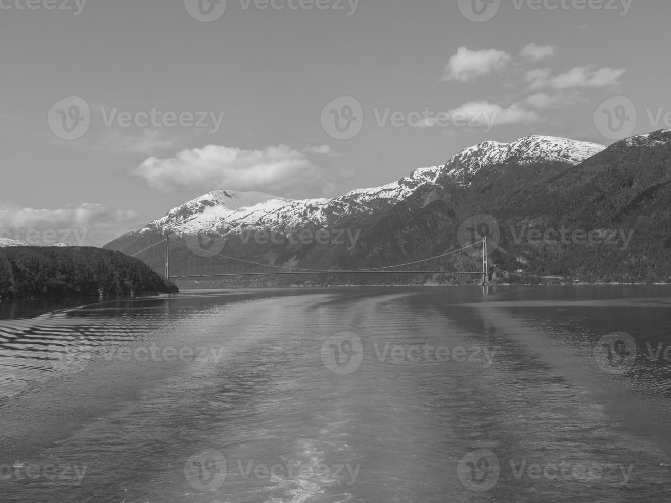 Fjord cruise in norway photo