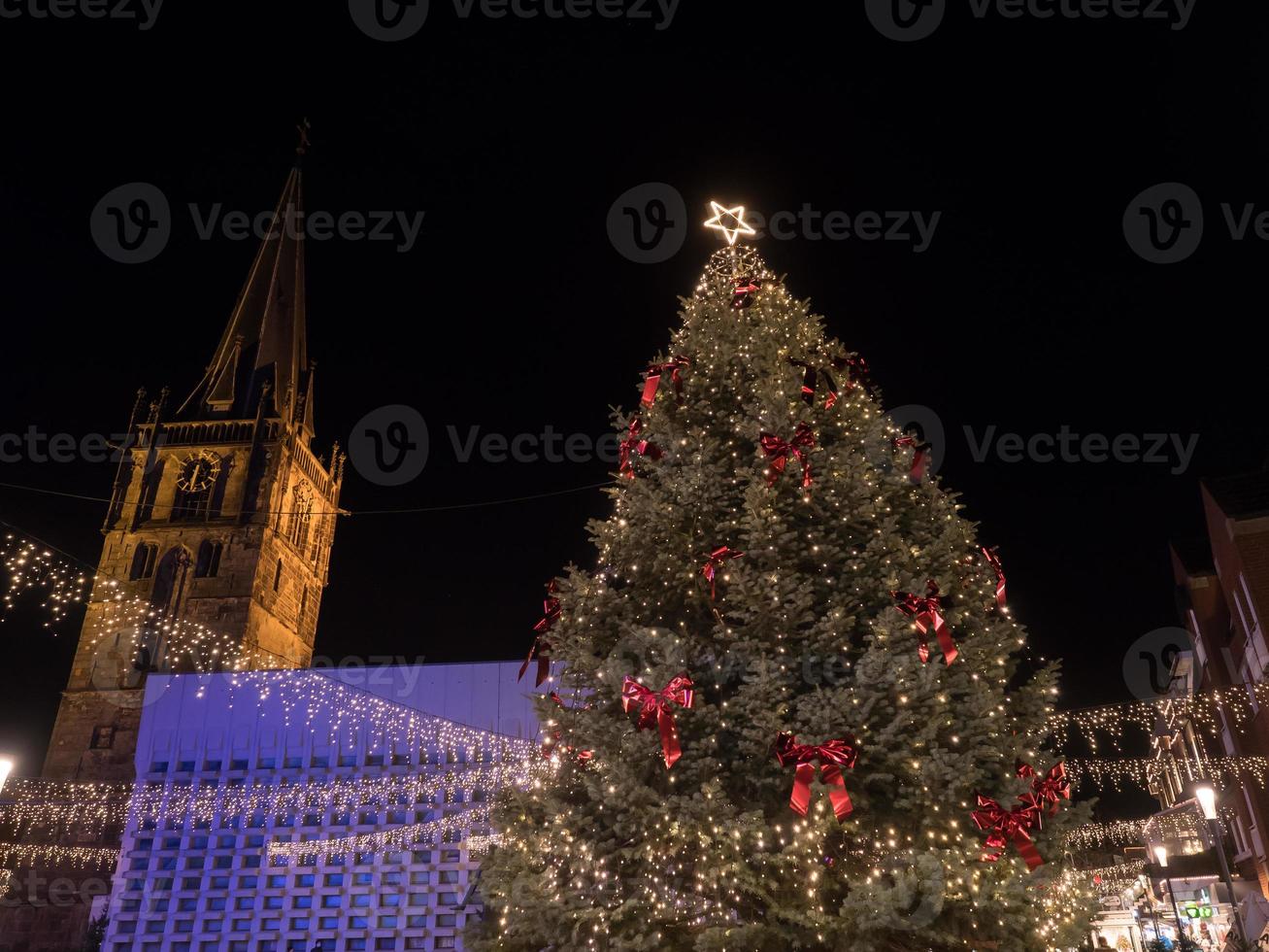 tiempo de navidad en ahaus en westfalia foto