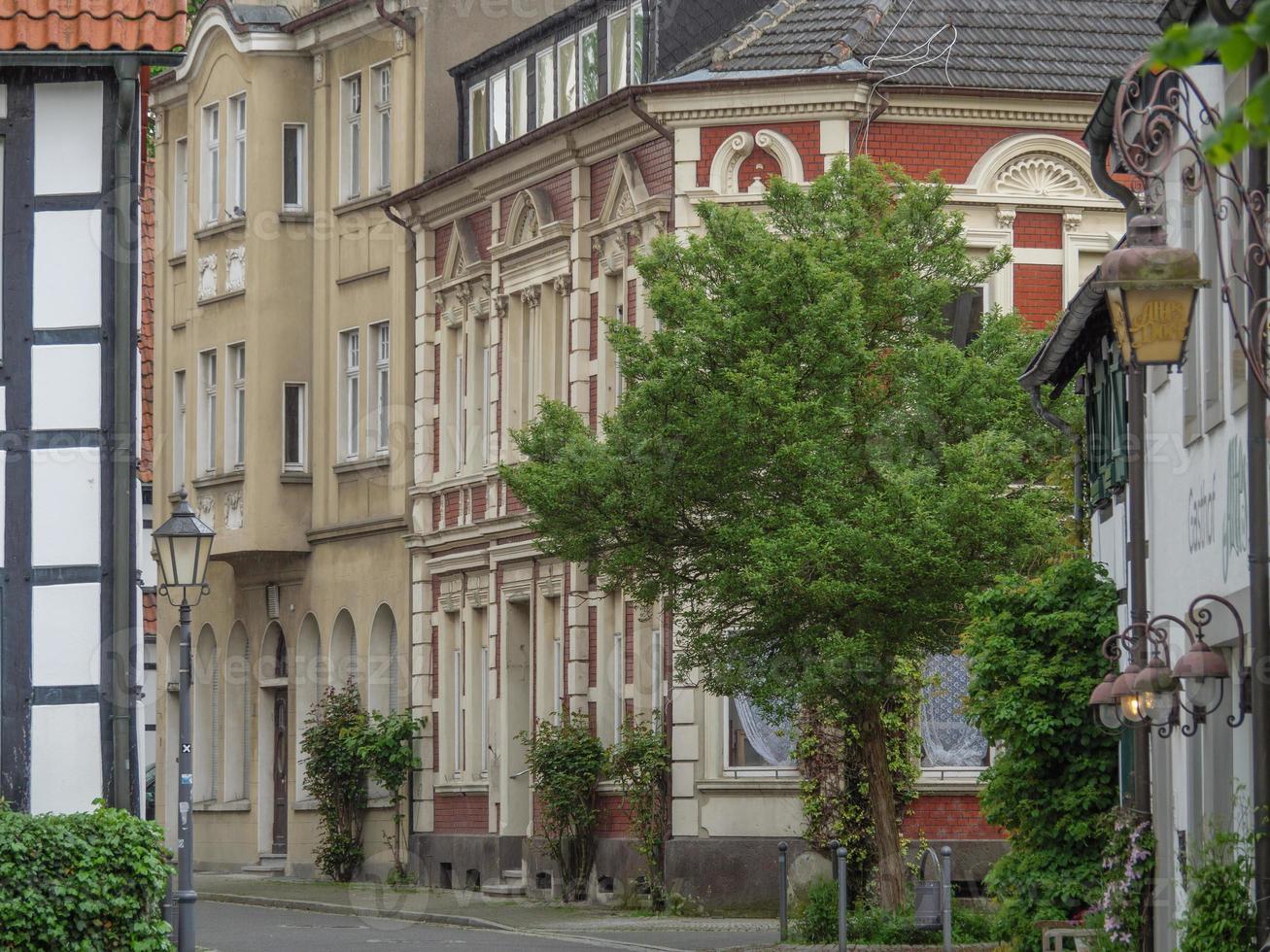 pueblo de westerholt en el área del ruhr alemán foto