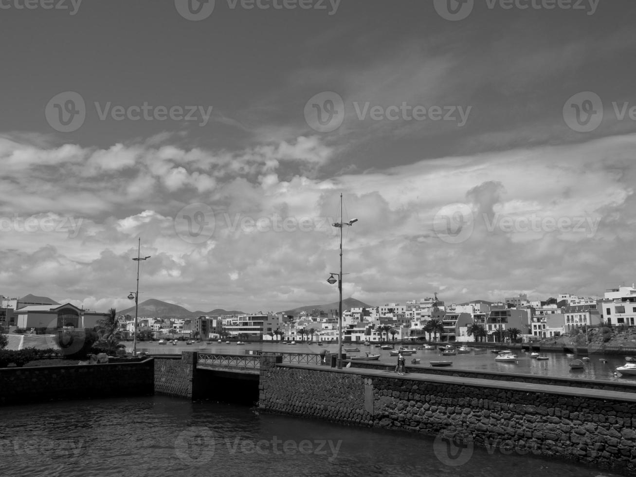 isla de lanzarote en españa foto