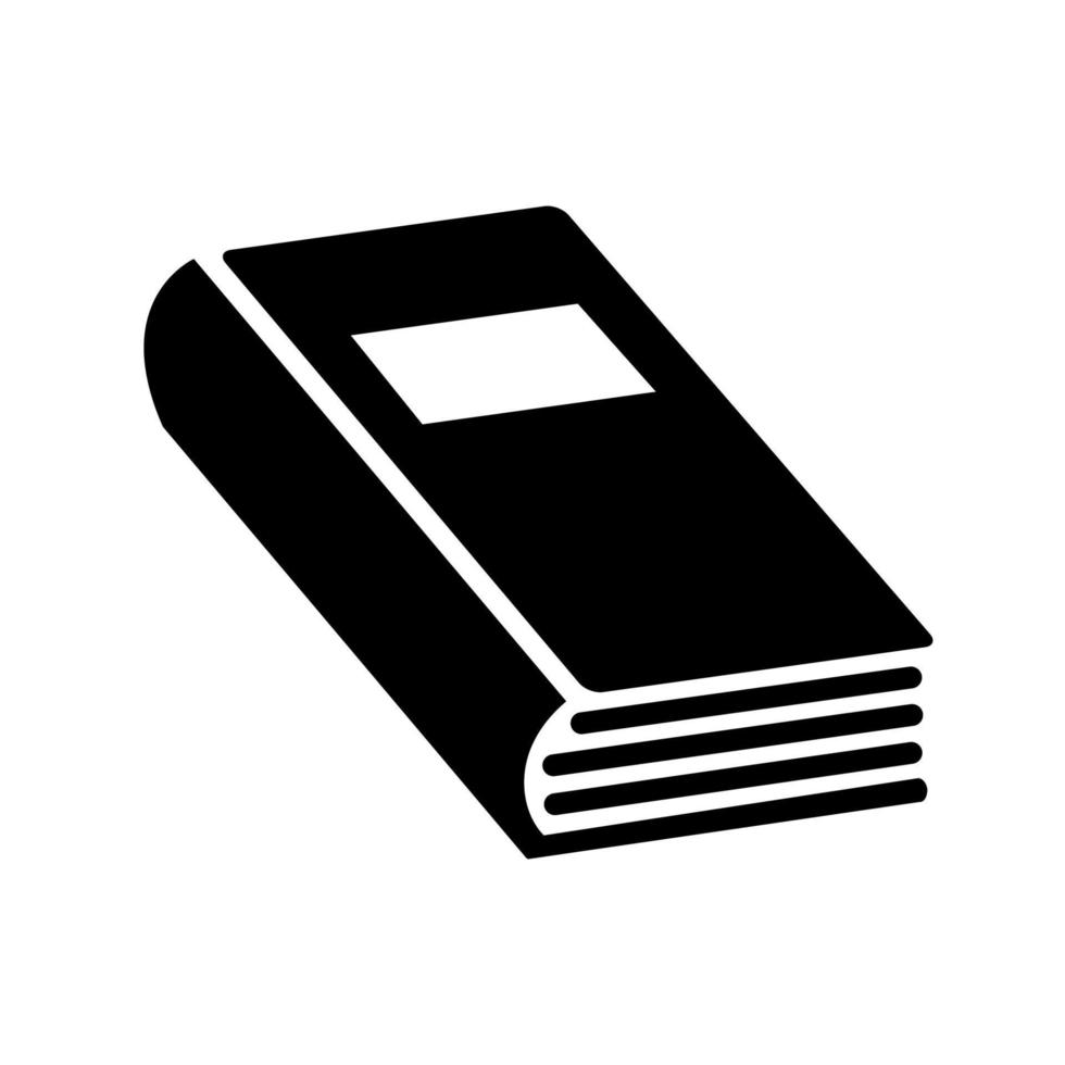 ilustración de libros en estilo moderno y plano vector