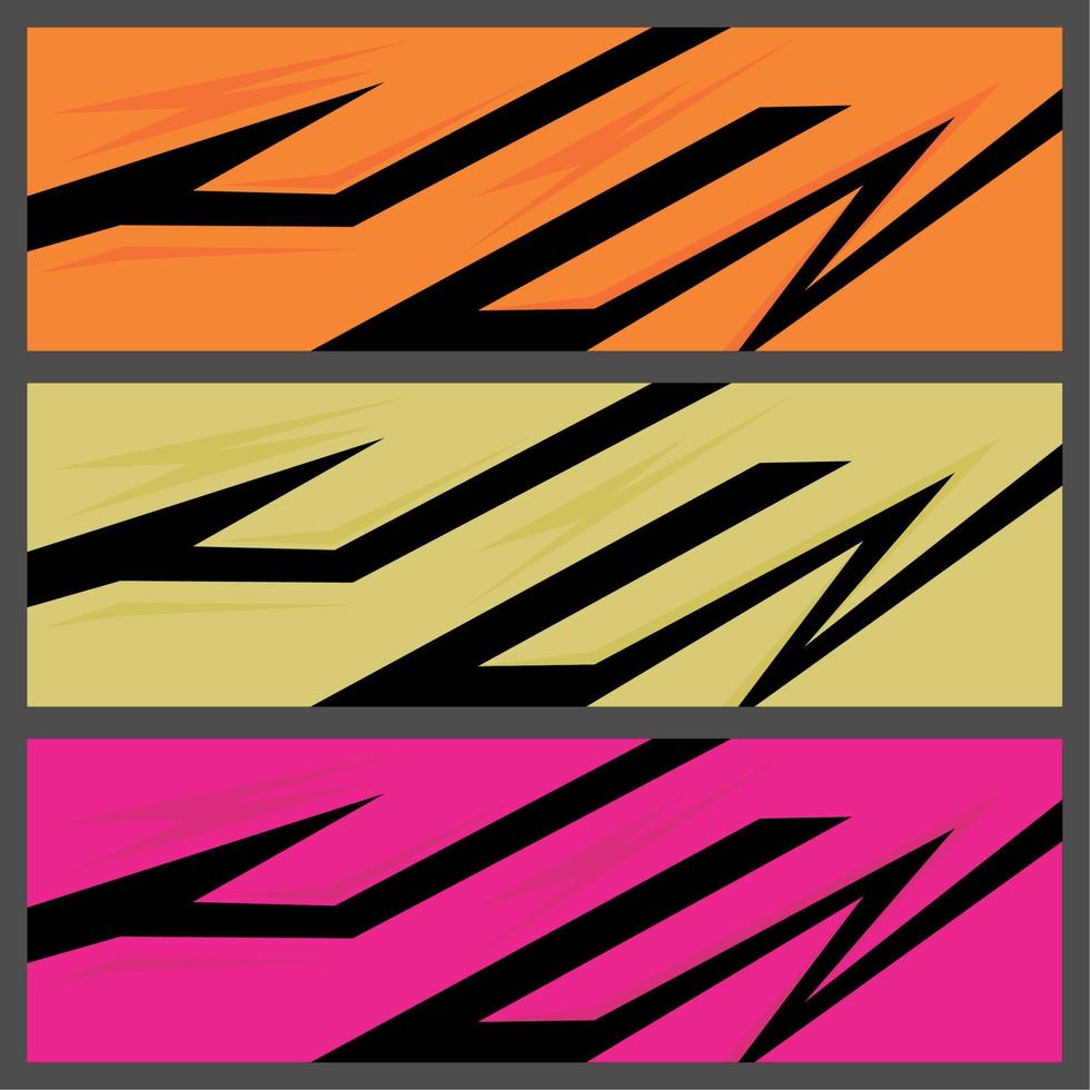 Stylish sports with geometric sharp shapes vector