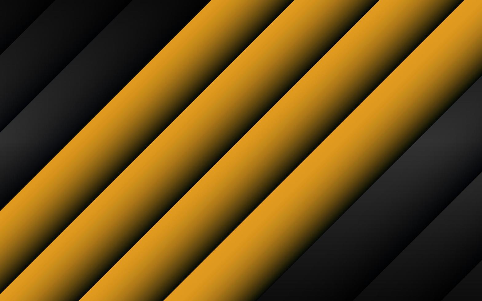 línea de sombra de triángulo gris oscuro amarillo abstracto geométrico con fondo de diseño de espacio en blanco. eps10 vector