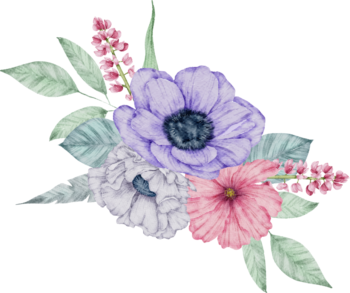 Flower Bouquet watercolor png