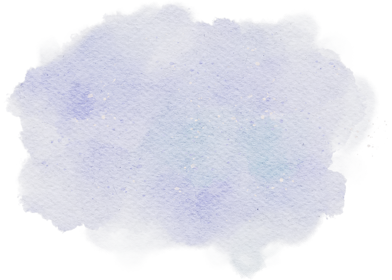 Cloud watercolor hand paint png