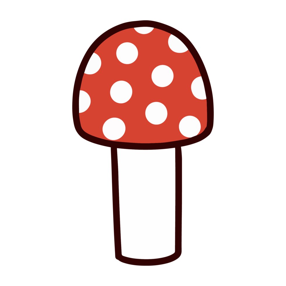 Forest Mushroom illustration png