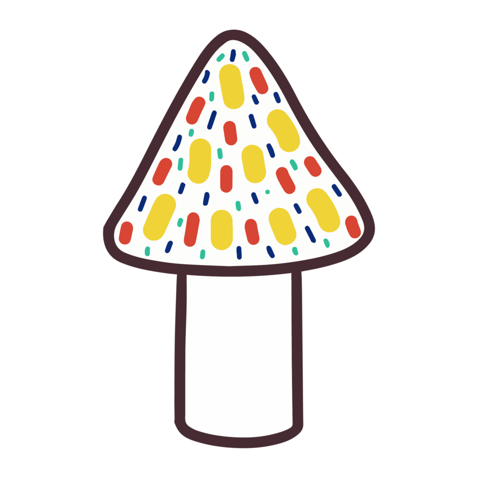 Forest Mushroom illustration png