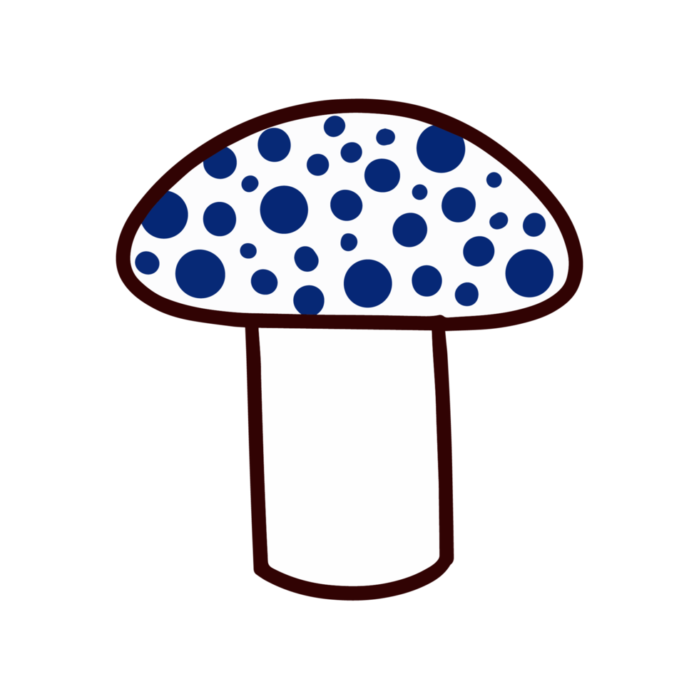 Forest Mushroom illustration png