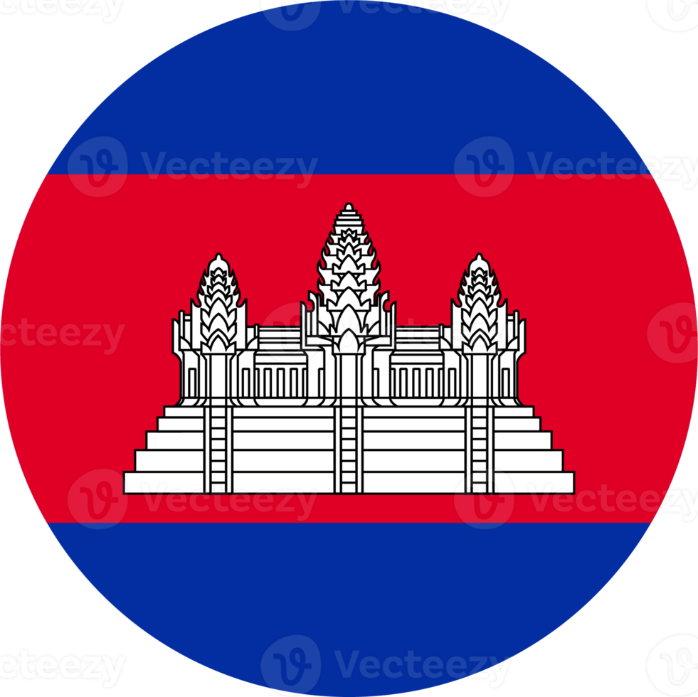 Cambodia flag icon sign png