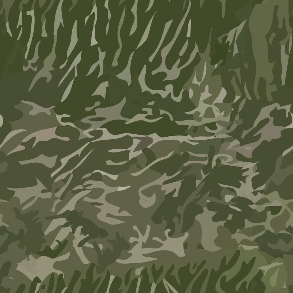 el camuflaje militar de textura transparente repite la caza verde del ejército. ilustración vectorial eps10 vector