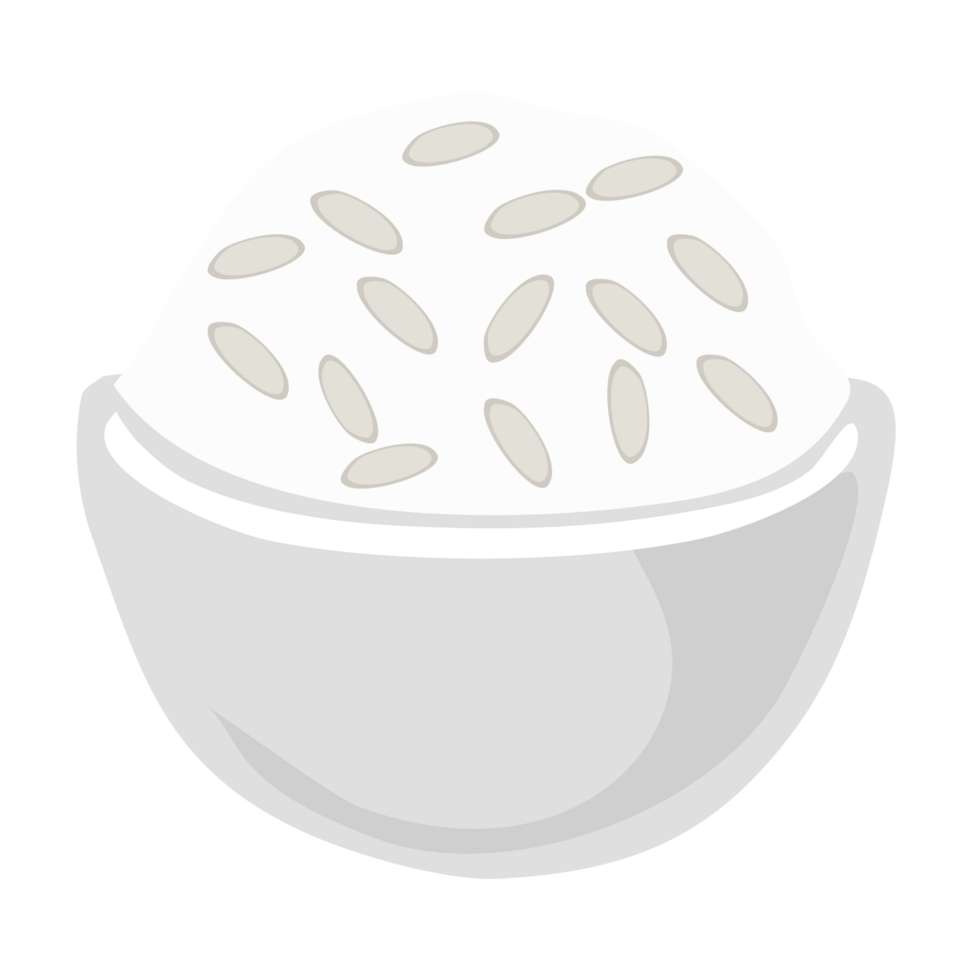 cartoon cup of rice PNG file