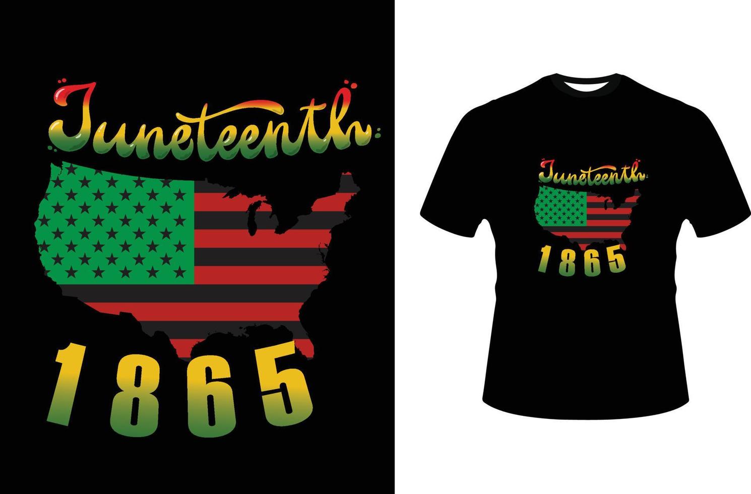 juneteenth t shirt design vector