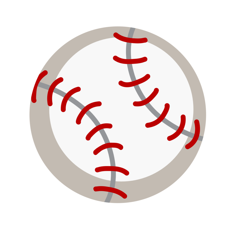 baseball ball is a sports equipment png file