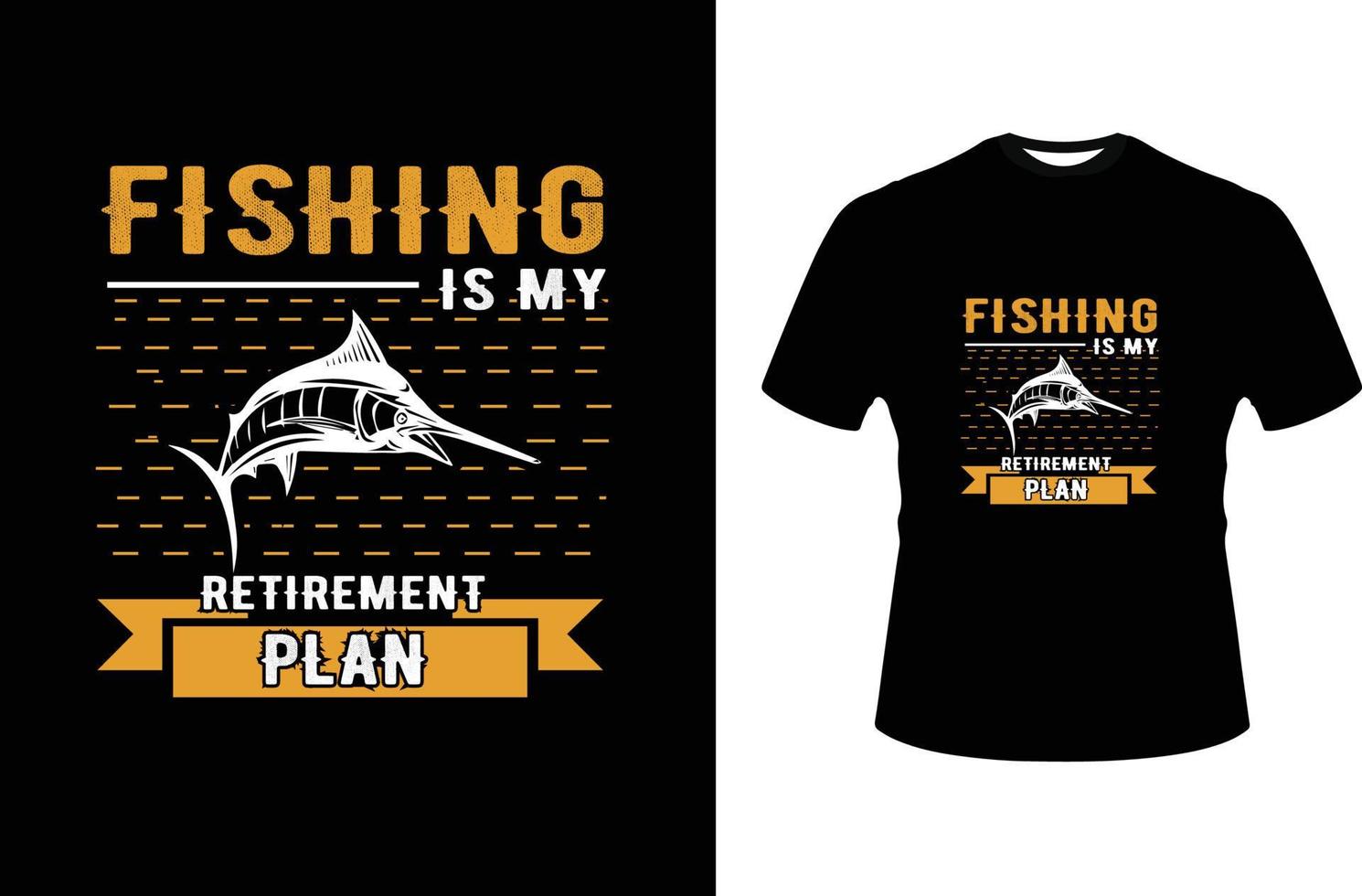 fishing t shirt design vector