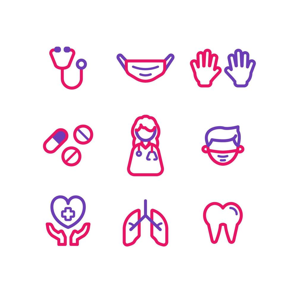 Medical Icon Pack vector