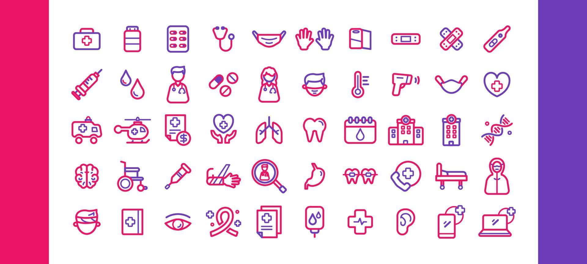 Medical Icon Pack vector