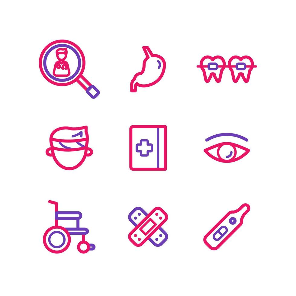 Medical Icon Pack vector