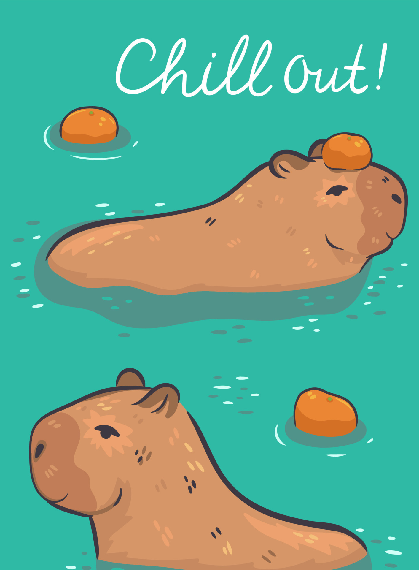 Cute capybara