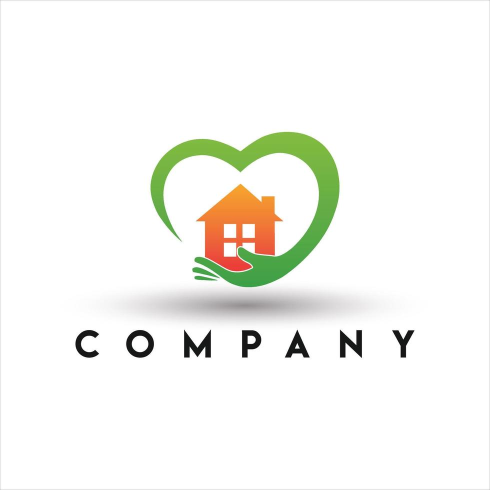Home Care Logo. Home Insurance Logo vector