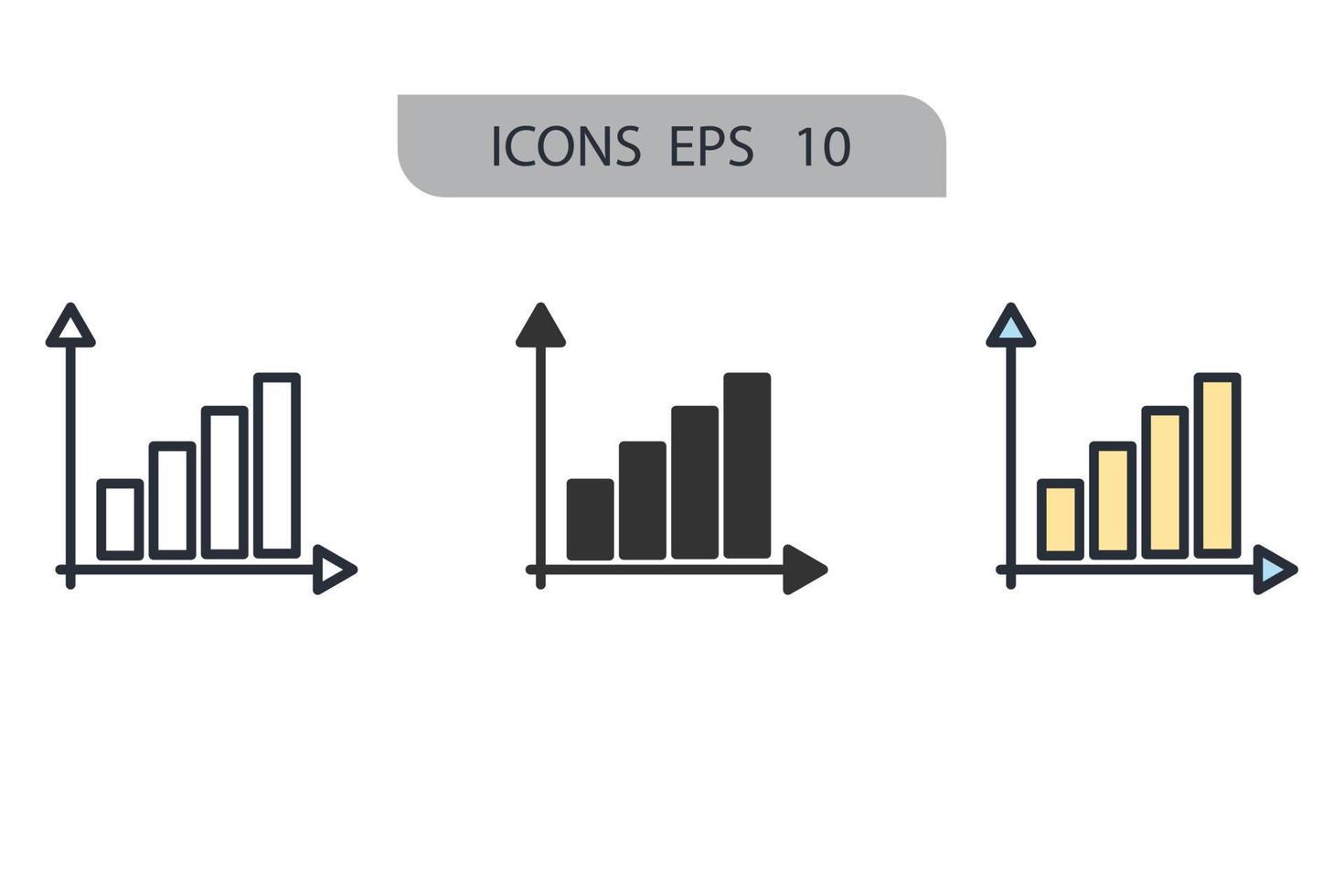 mathematics model icons  symbol vector elements for infographic web