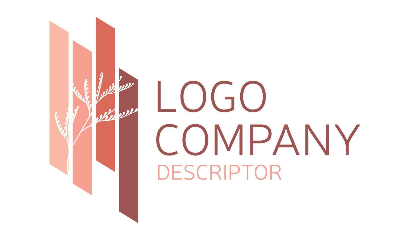 Natural wild cranberry lingonberry plant stem leaves and berries circle frame logo vector