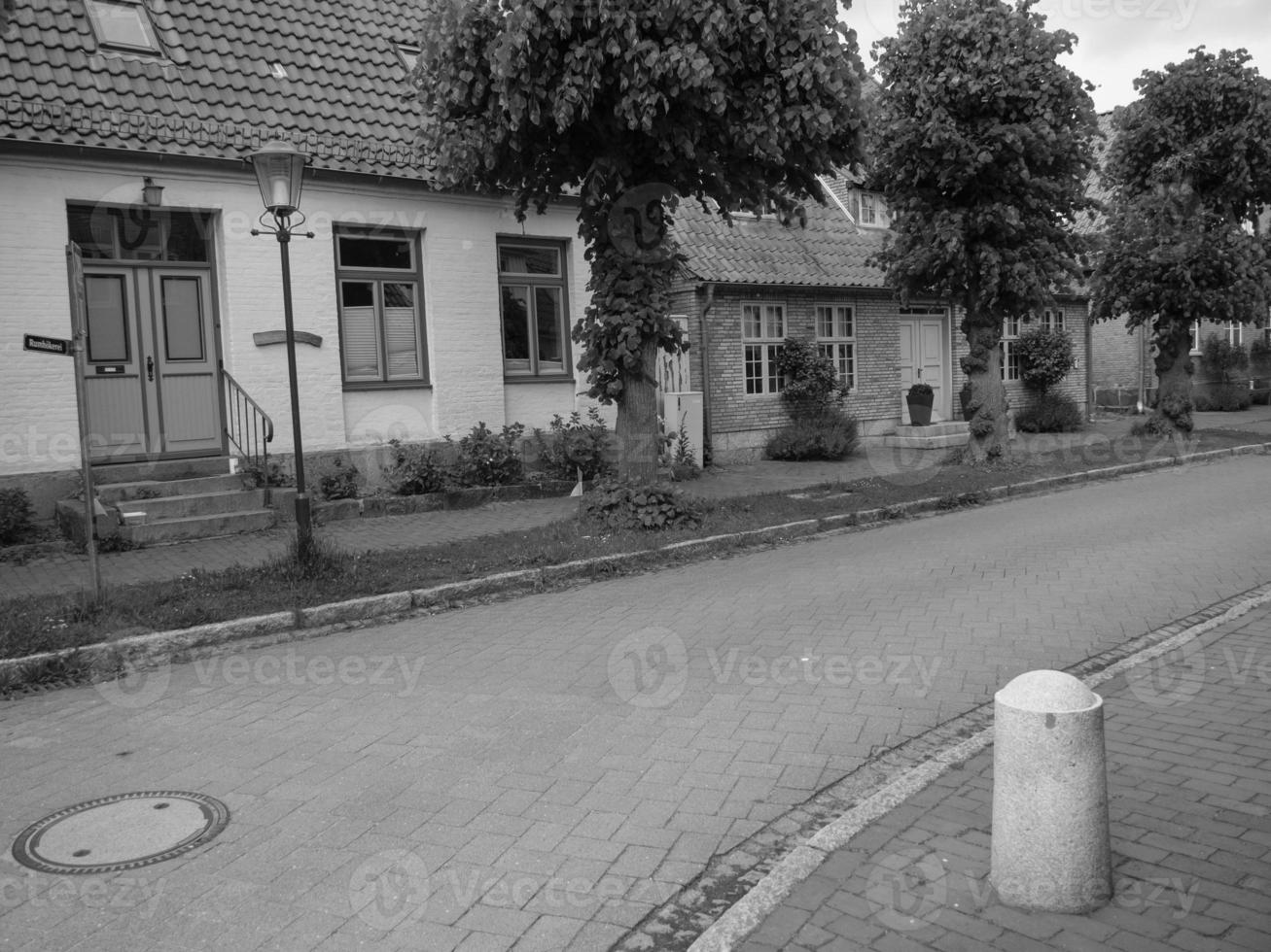 the small city of Arnis at the river schlei photo