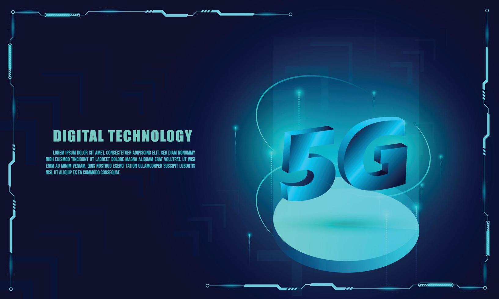 almacenamiento de datos en la nube 3d isométrico, velocidad 5g, plantilla web vectorial, concepto de tecnología en la nube vector