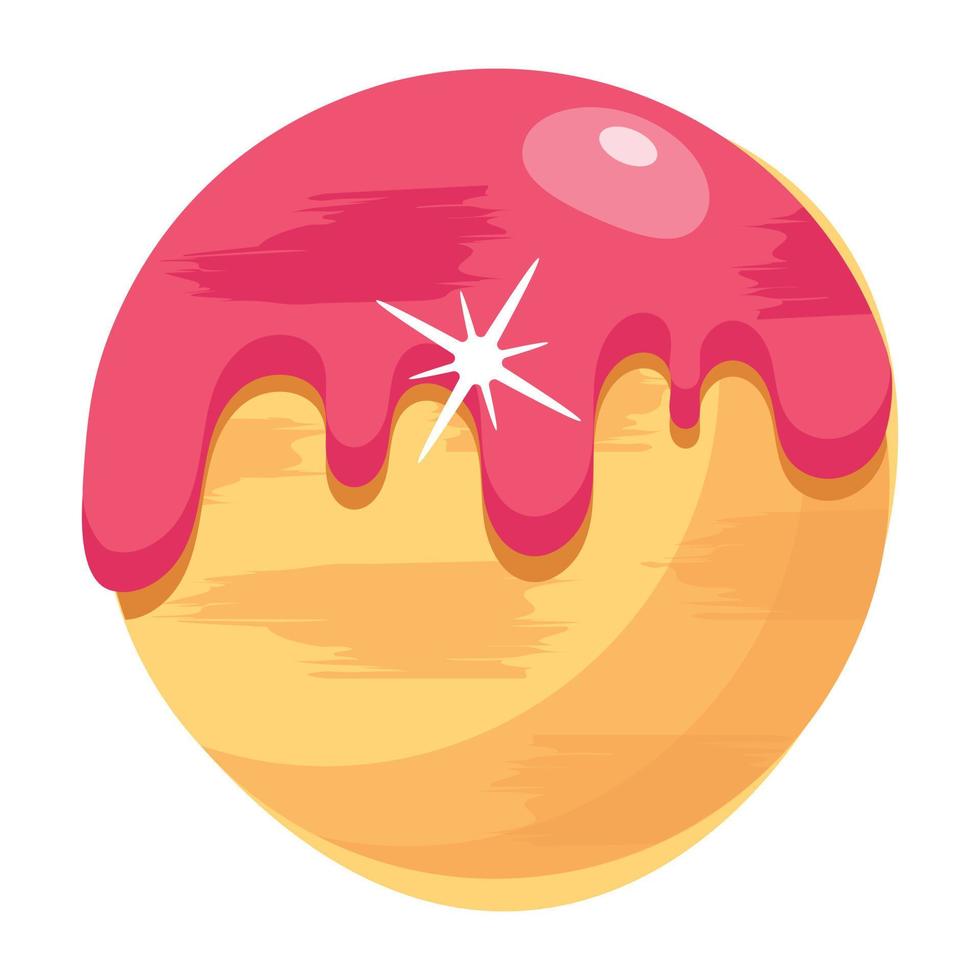 Beautiful flat icon design of fantasy space vector