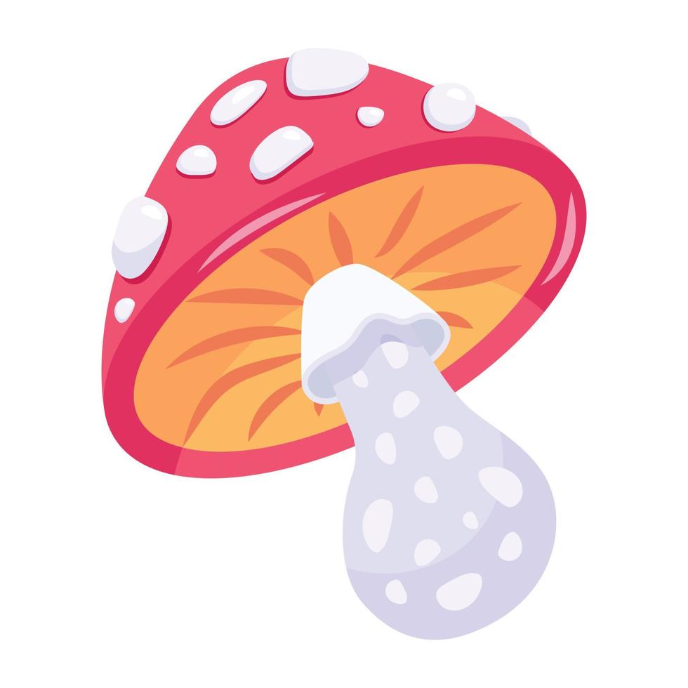 Check this flat icon of mushroom vector