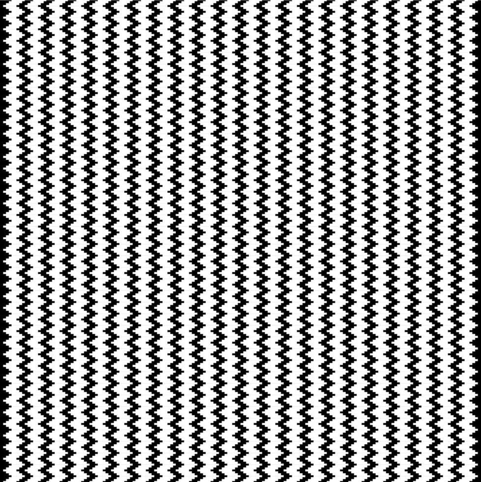 Seamless Zig Zag Motifs Pattern. Contemporary Decoration for Interior, Exterior, Carpet, Textile, Garment, Cloth, Silk, Tile, Plastic, Paper, Wrapping, Wallpaper, Background, Ect. Vector