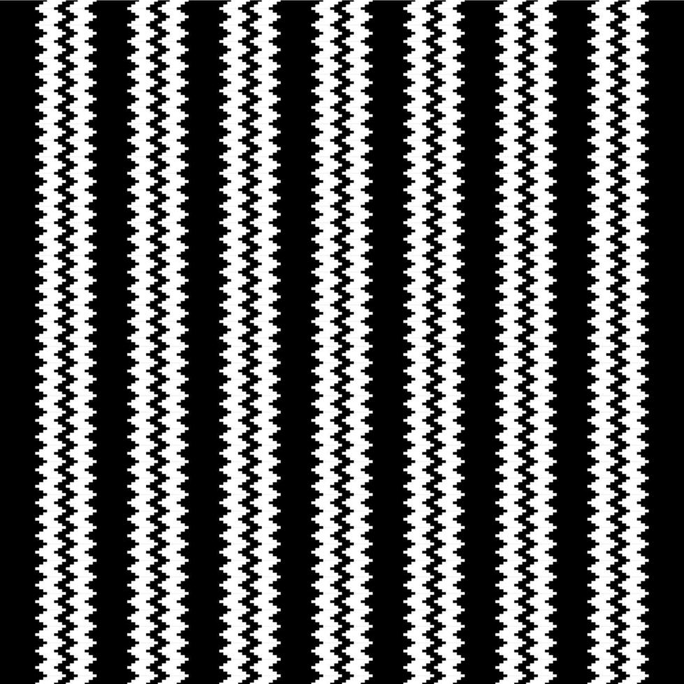 Seamless Zig Zag Motifs Pattern. Contemporary Decoration for Interior, Exterior, Carpet, Textile, Garment, Cloth, Silk, Tile, Plastic, Paper, Wrapping, Wallpaper, Background, Ect. Vector