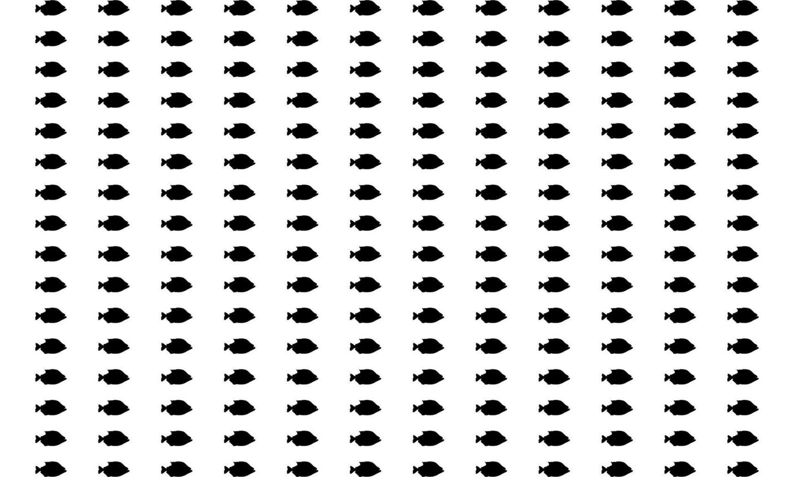 Piranha Fish Motif Pattern. Decoration for Fashion, Interior, Exterior, Carpet, Textile, Garment, Cloth, Silk, Tile, Plastic, Paper, Wrapping, Wallpaper, Pillow, Sofa, and Background. Vector