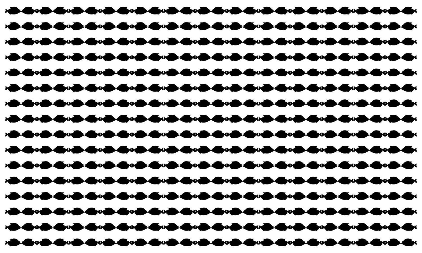Piranha Fish Motif Pattern. Decoration for Fashion, Interior, Exterior, Carpet, Textile, Garment, Cloth, Silk, Tile, Plastic, Paper, Wrapping, Wallpaper, Pillow, Sofa, and Background. Vector