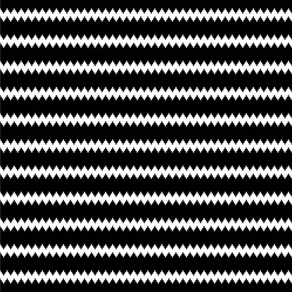 Seamless Zig Zag Motifs Pattern. Contemporary Decoration for Interior, Exterior, Carpet, Textile, Garment, Cloth, Silk, Tile, Plastic, Paper, Wrapping, Wallpaper, Background, Ect. Vector