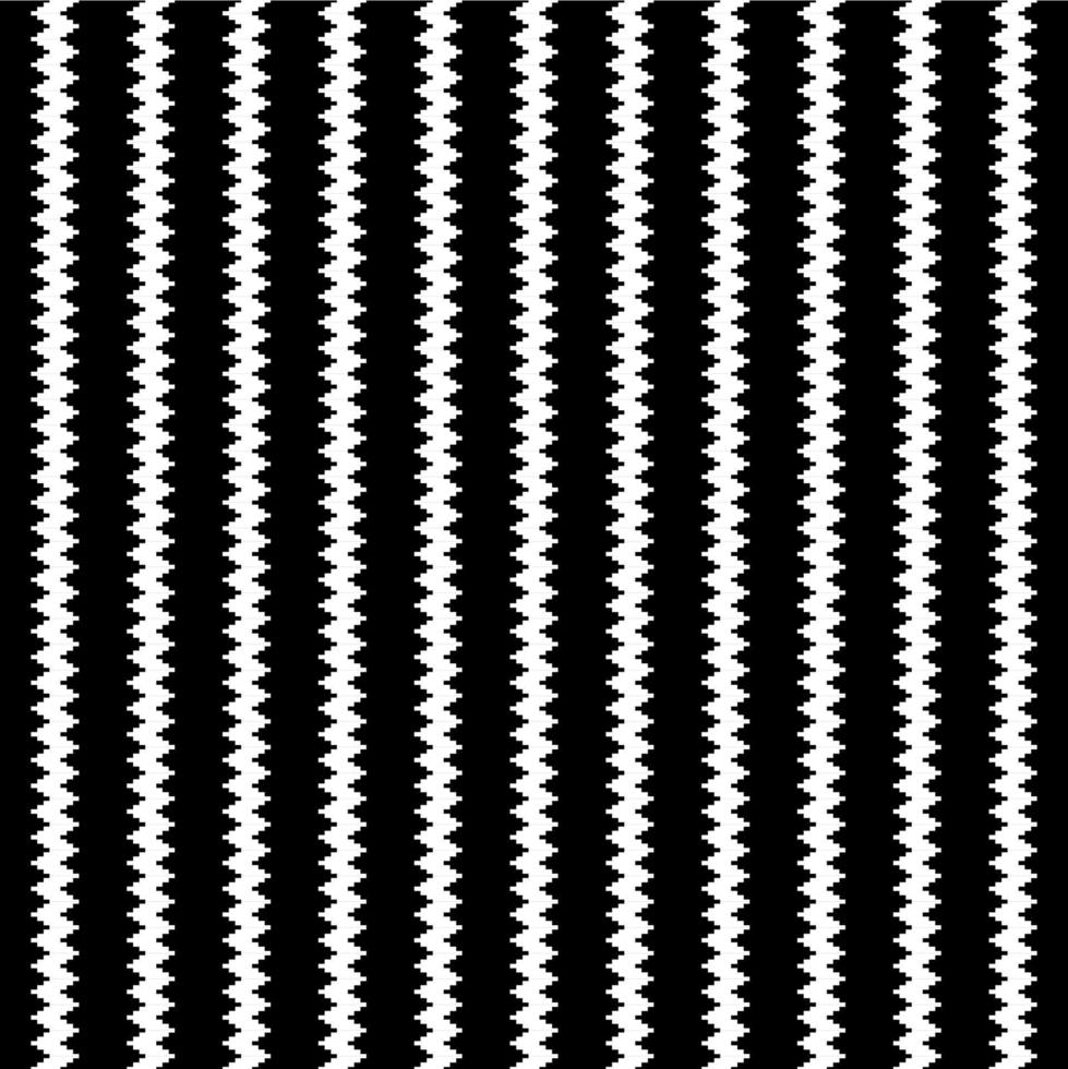 Seamless Zig Zag Motifs Pattern. Contemporary Decoration for Interior, Exterior, Carpet, Textile, Garment, Cloth, Silk, Tile, Plastic, Paper, Wrapping, Wallpaper, Background, Ect. Vector