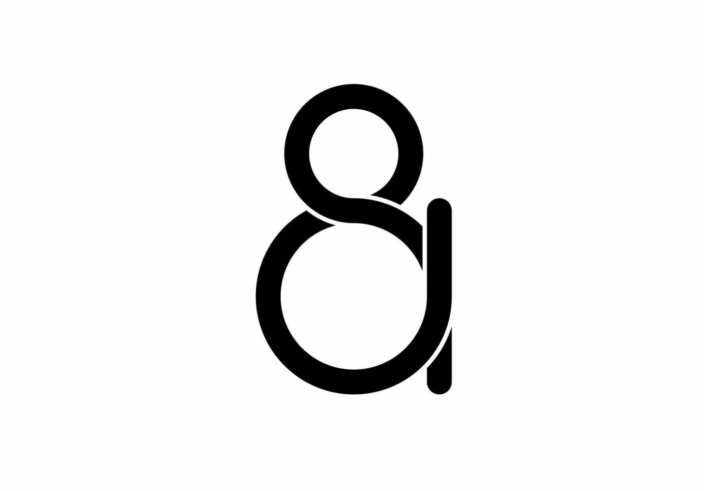 ampersand icon isolated on white background vector