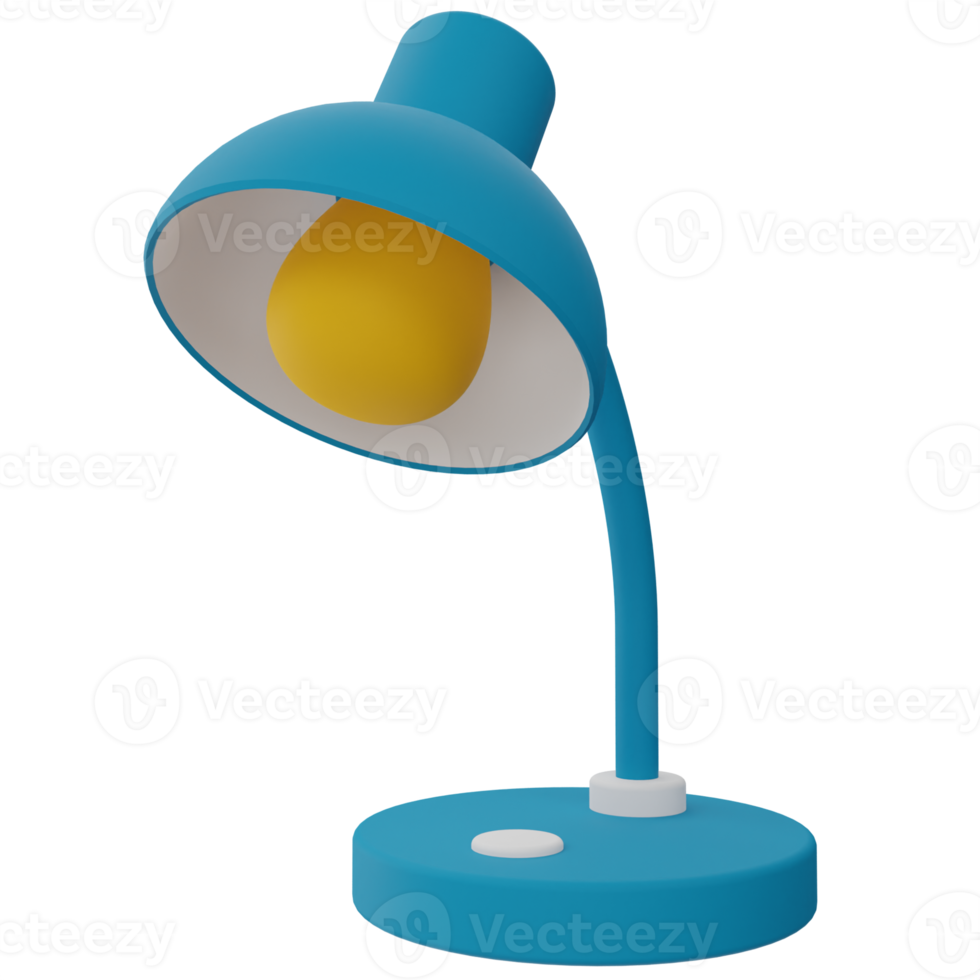 Table Lamp 3D Illustration png