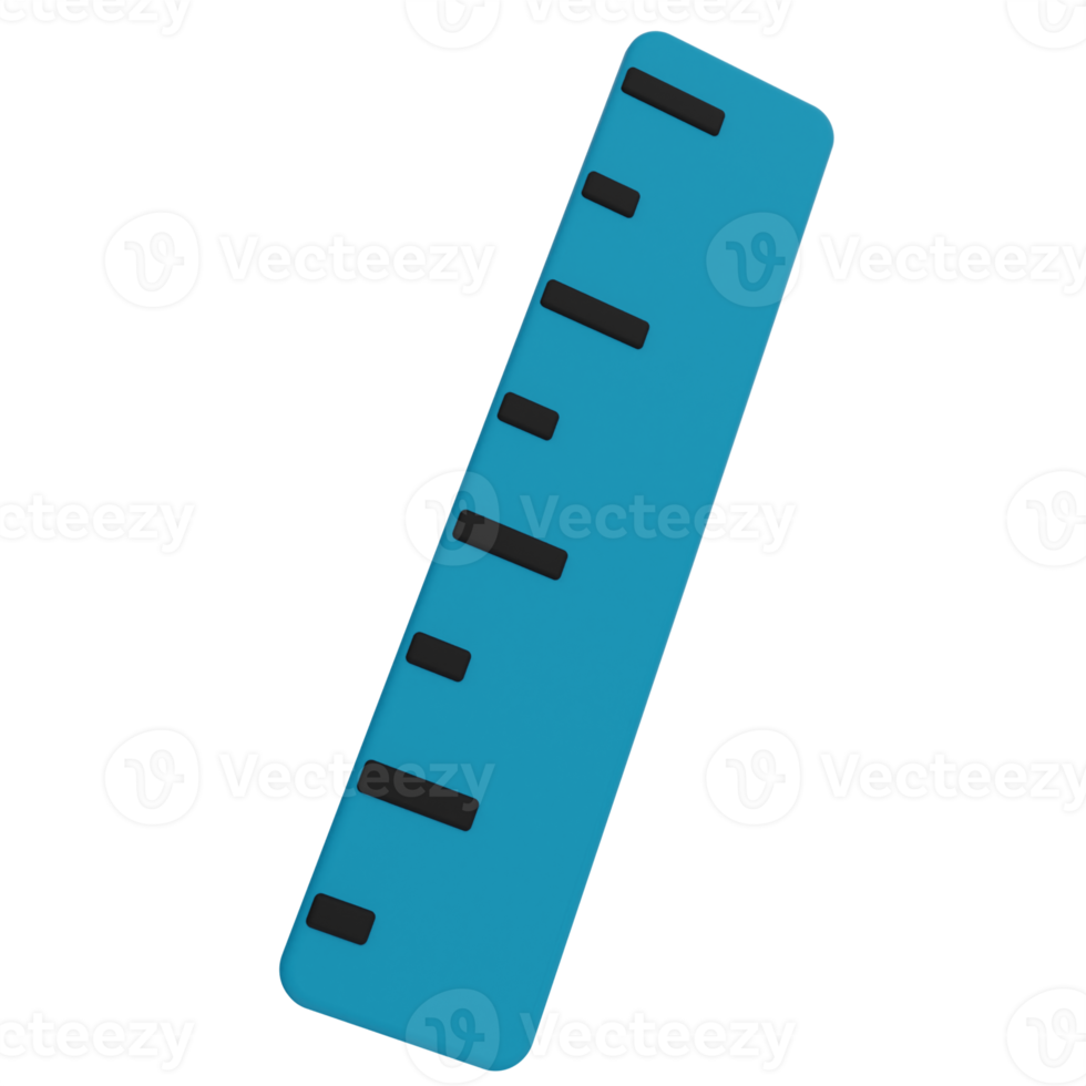 Ruler 3D Illustration png